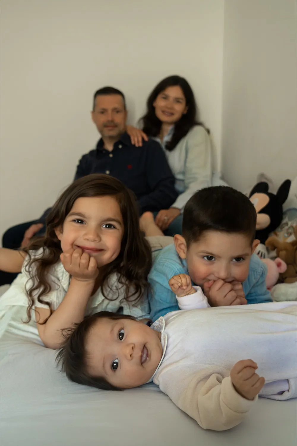 Photo famille naturelle