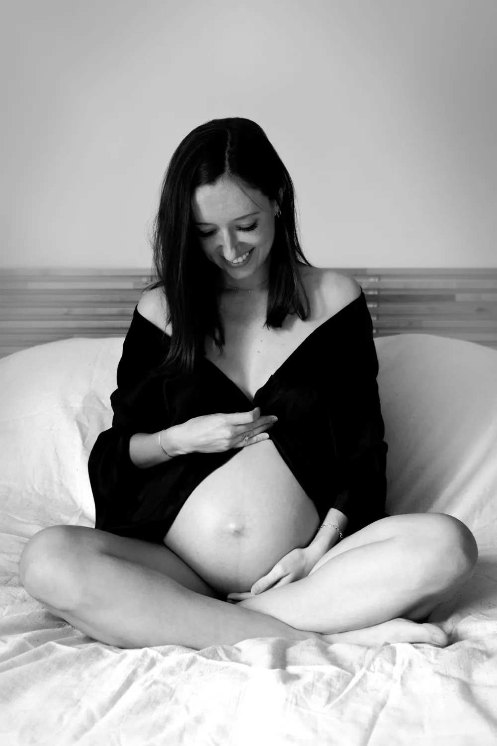 Photo grossesse studio Aix