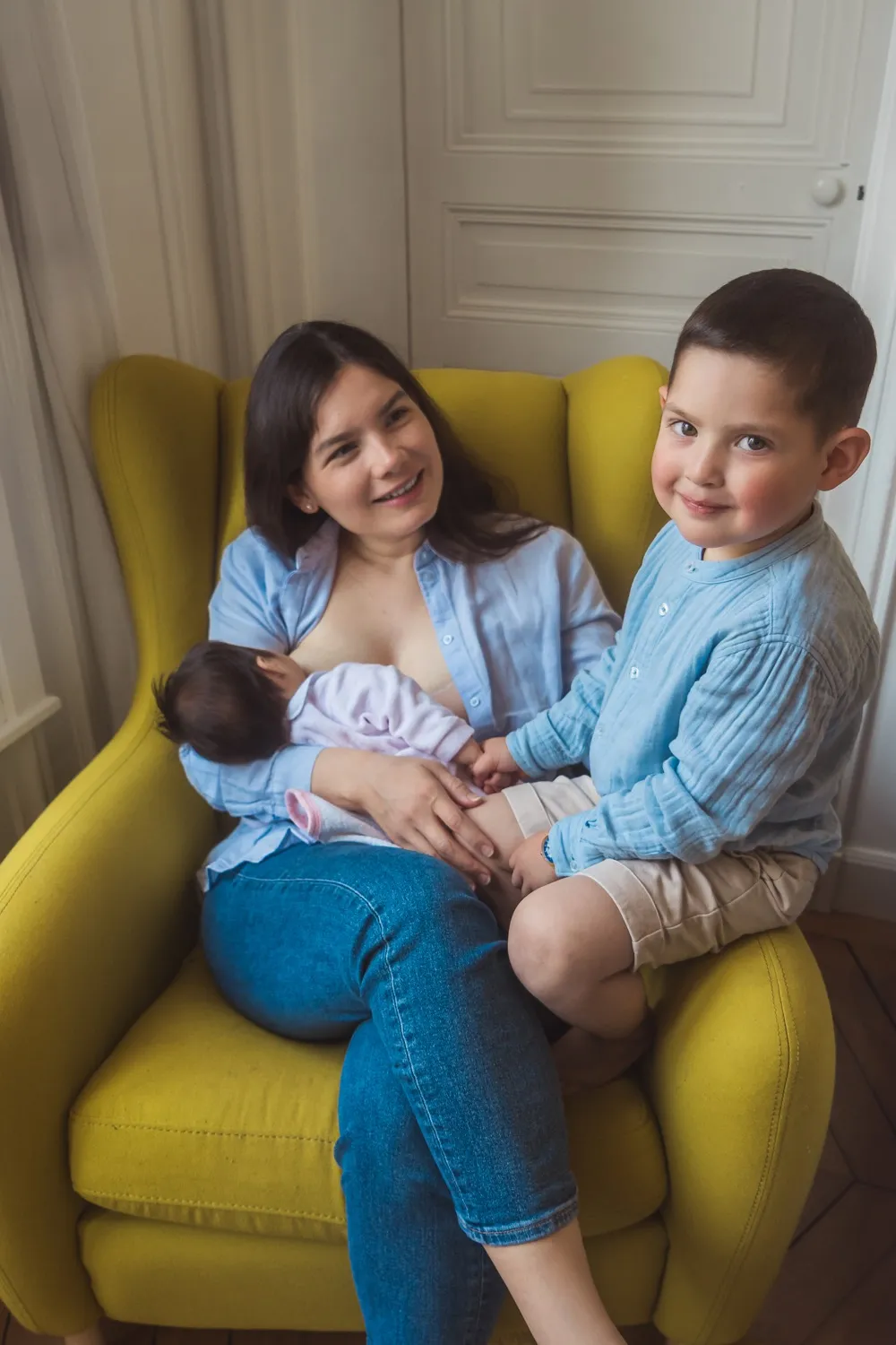 Photo famille extérieur Provence