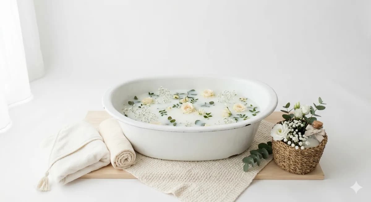 Option Milk Bath bébé bain de lait pétales Aix