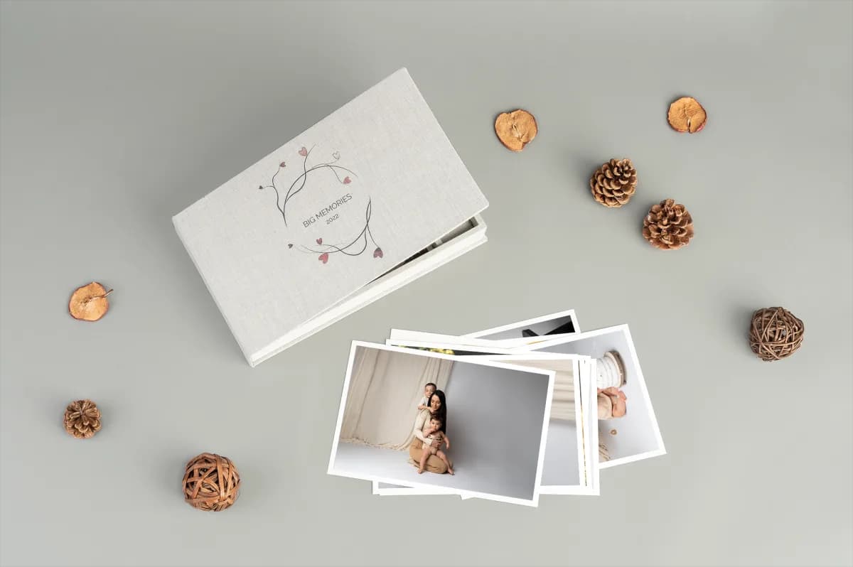 Coffret de tirages photo premium