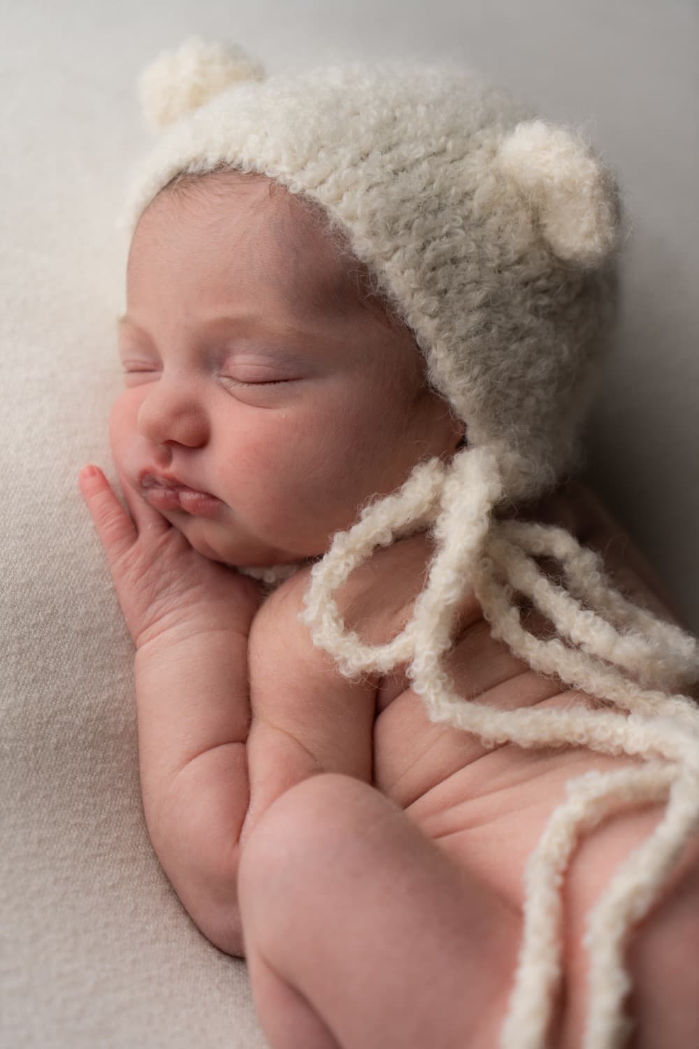 Photo naissance studio Aix